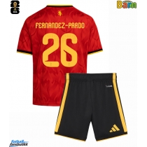 Belgia Matias Fernandez-Pardo #26 Hjemmedraktsett Barn VM 2026 Kortermet (+ Korte bukser)